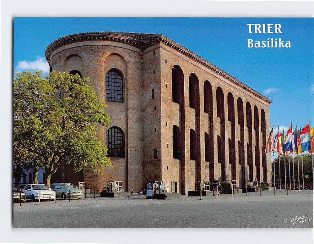 Postcard Trier Basilika Trier Germany