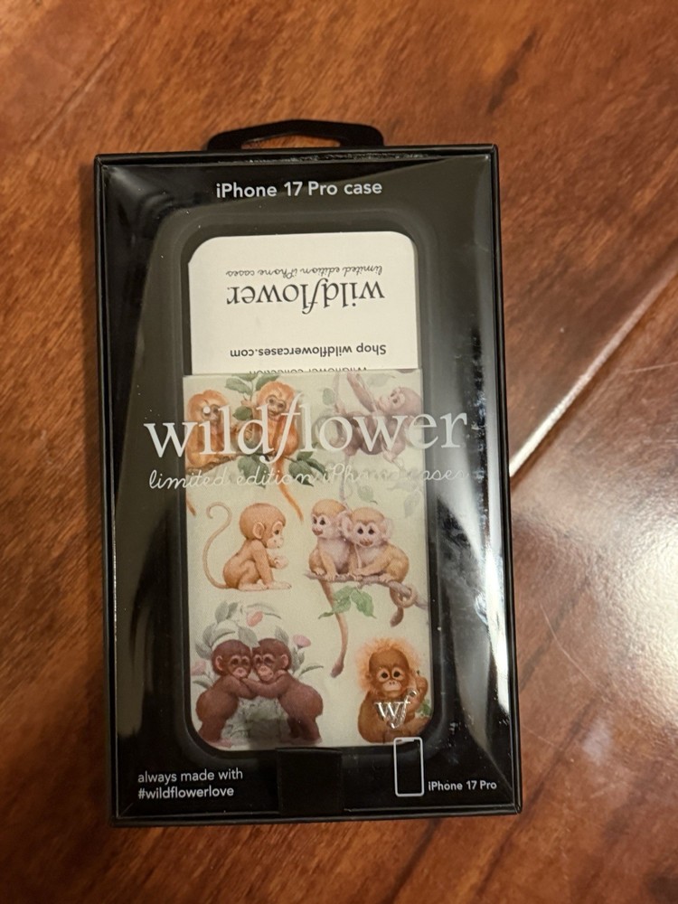 Wildflower Phone Case. 17 Pro