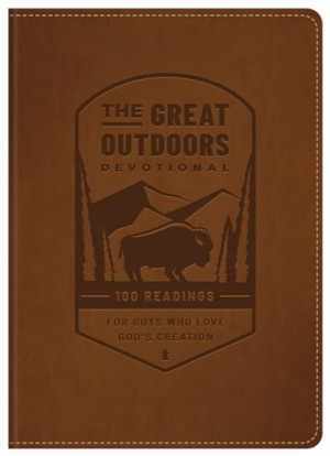 Outdoor Devotional Leather Bound Book by Barbour for Nature Lovers