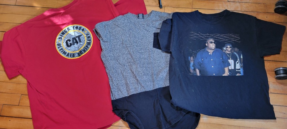 Lot Of 3 Graphic Southpole Men's Medium Street Wear Y2K HipHop Rap Work T-Shirts