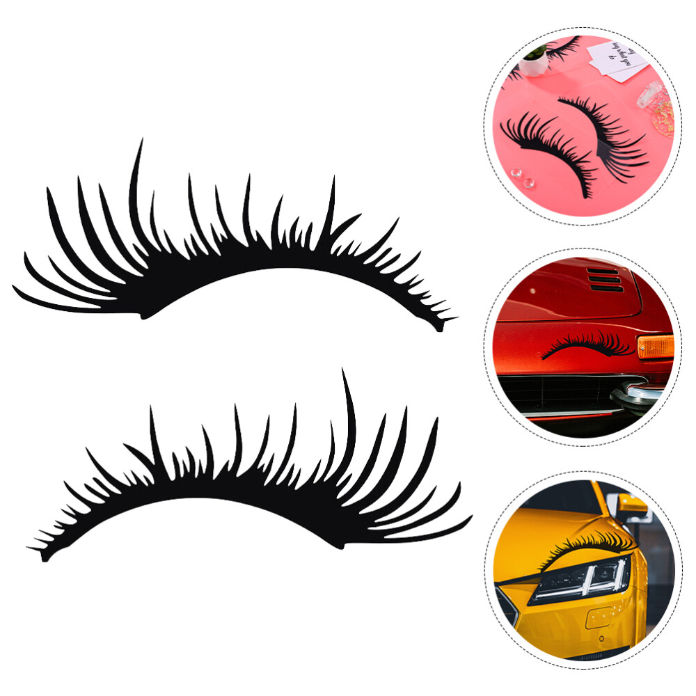 Eyelashes for Headlight Automobile Sticker Stickers Strip Car Headlights
