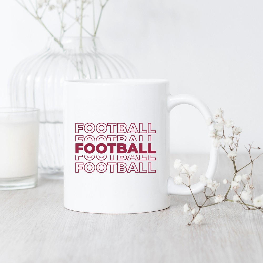 Football Repeat Mug Football Mug Football Lover Gift Football Fan Mug Football