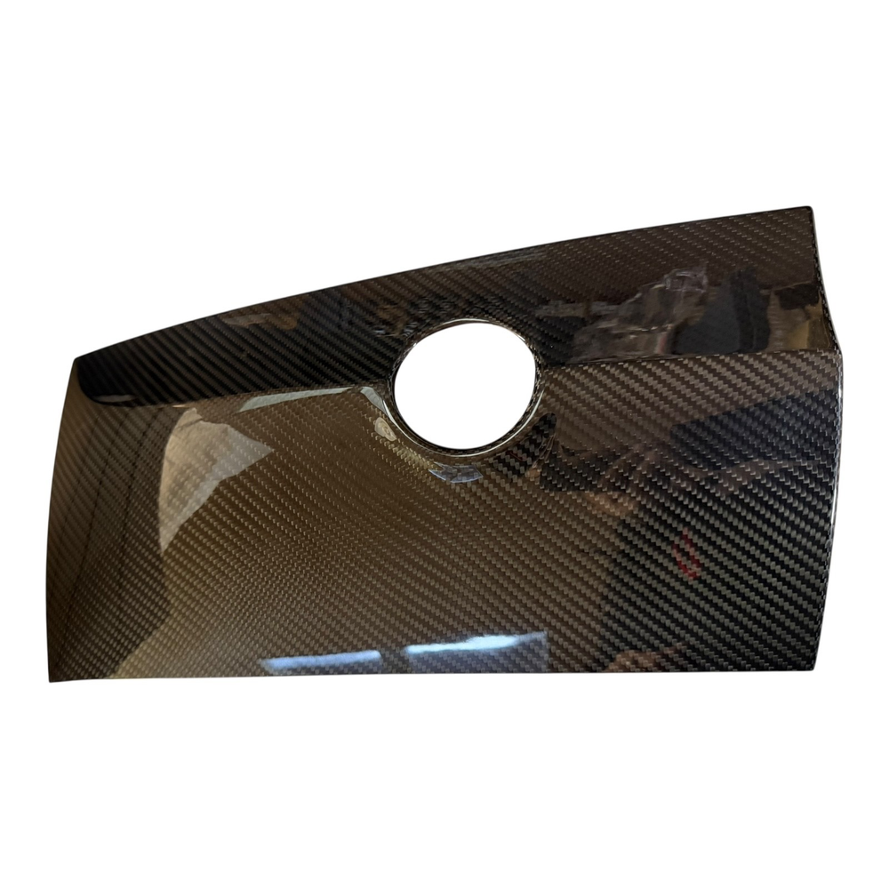 For Abarth Genuine Carbon Fibre Glove Box Cover Series 4 500 595 695 3K RHD