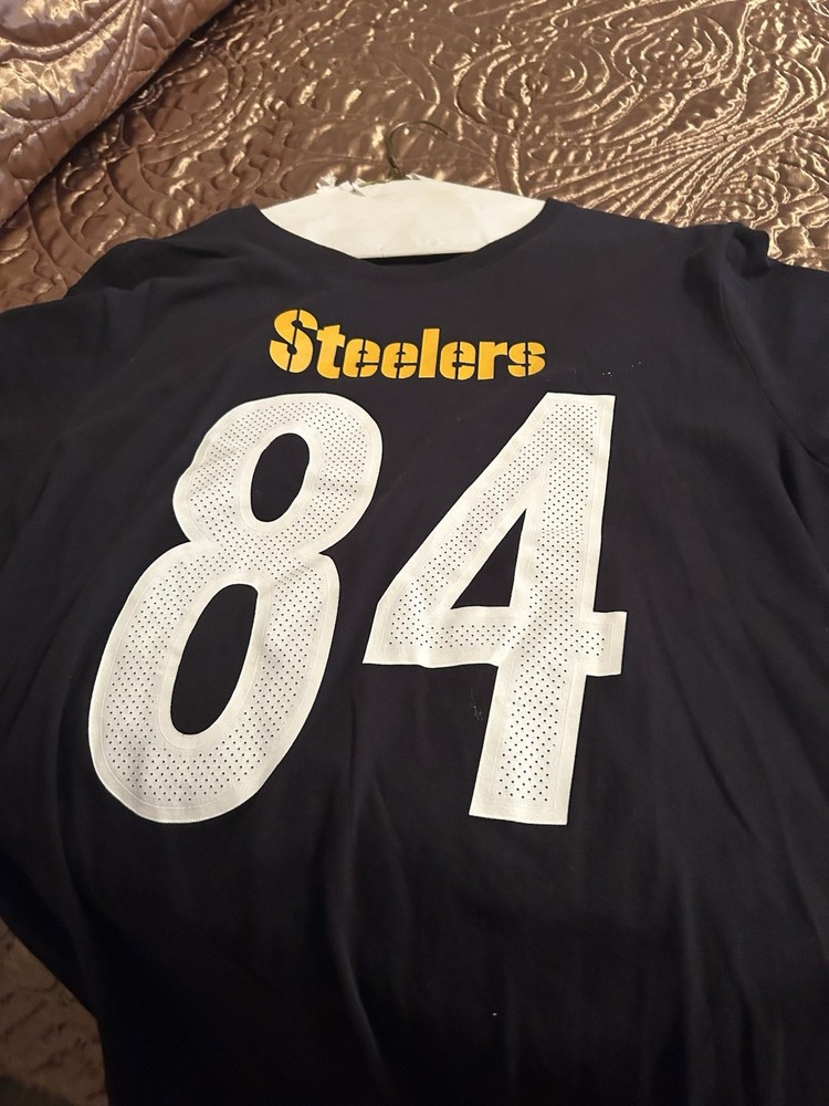 Steelers Tee NFL Team Fan Apparel Number 84