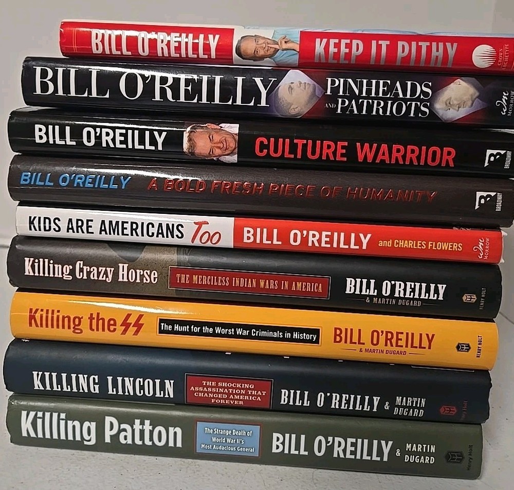 Lot Of 9 Killing Series Included Bill O'Reilly Hardcover History Political Good
