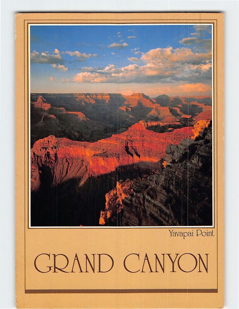 Postcard Yavapai Point Grand Canyon National Park Arizona USA