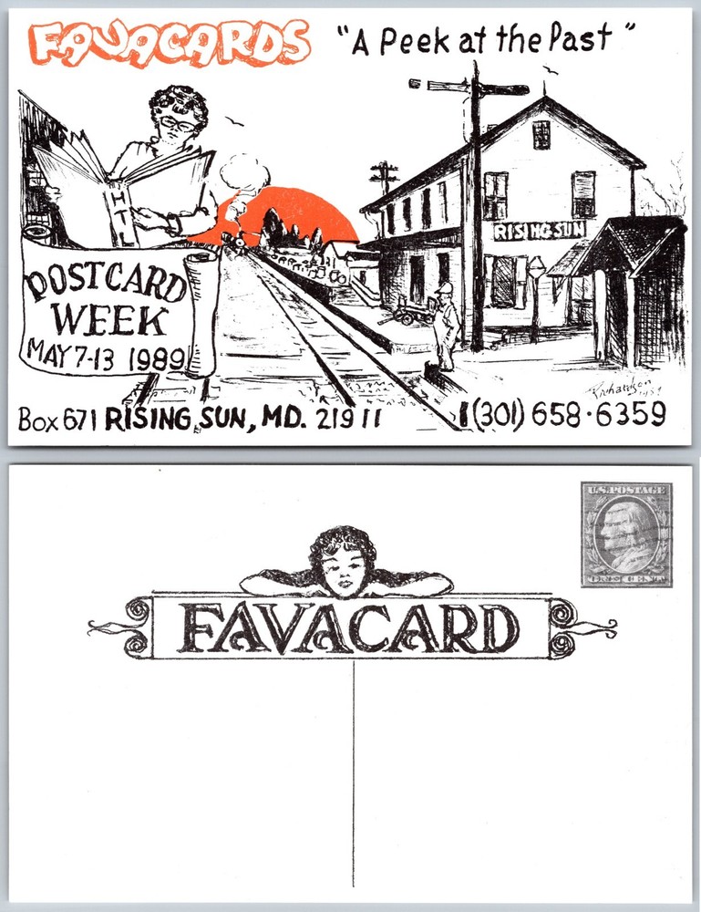 Rising Sun Maryland Postcard