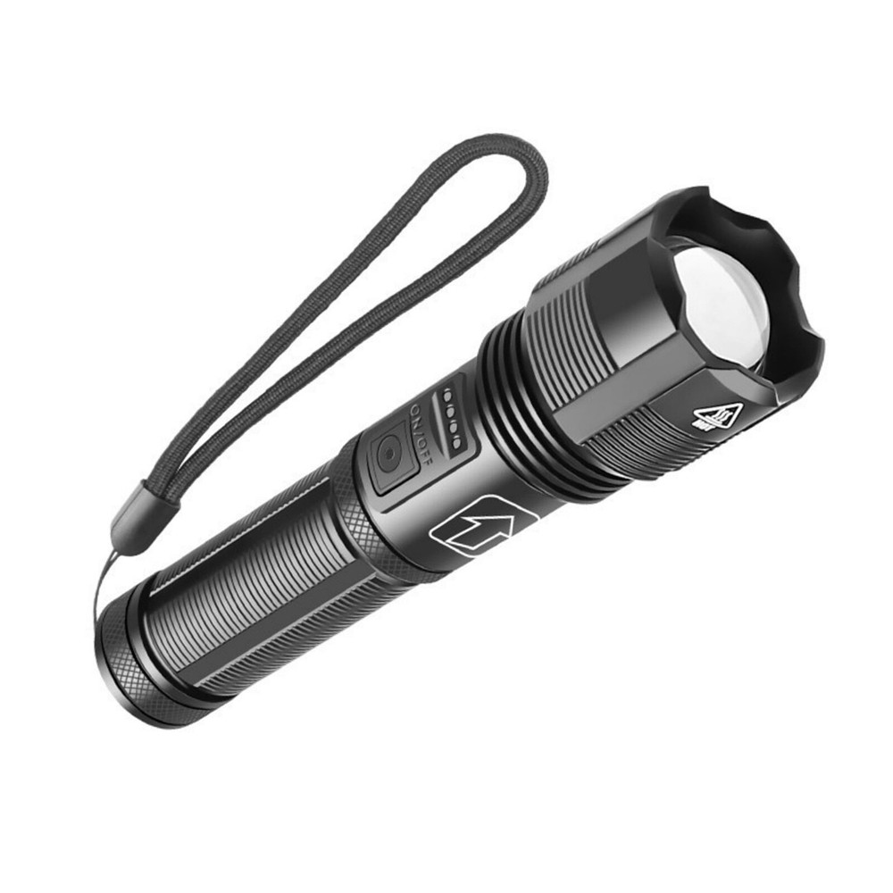 Linterna LED súper brillante 1000 lúmenes táctica recargable luces de trabajo LED