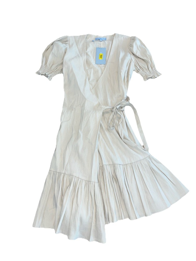 Antonio Melani Women's  nude Dress with Pleated Bottom Size 4