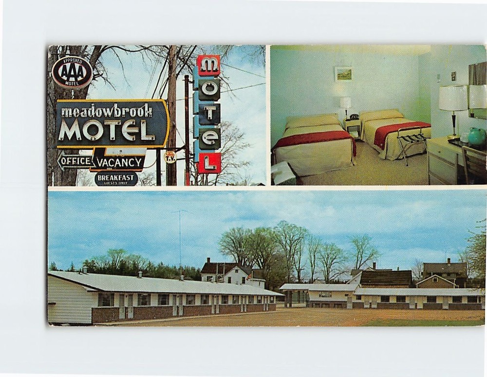 Postcard Meadowbrook Motel St. Stephen NB Canada