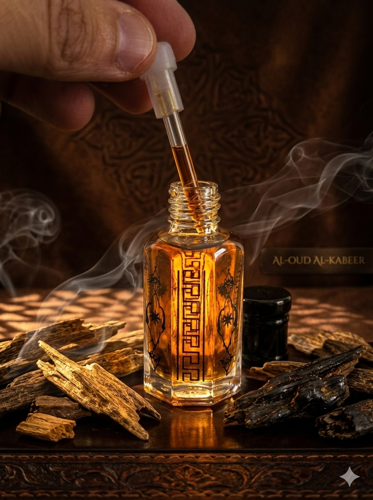 Hookah Oud body oil  From Dubai-where smoke meets luxury own the moment 12ML