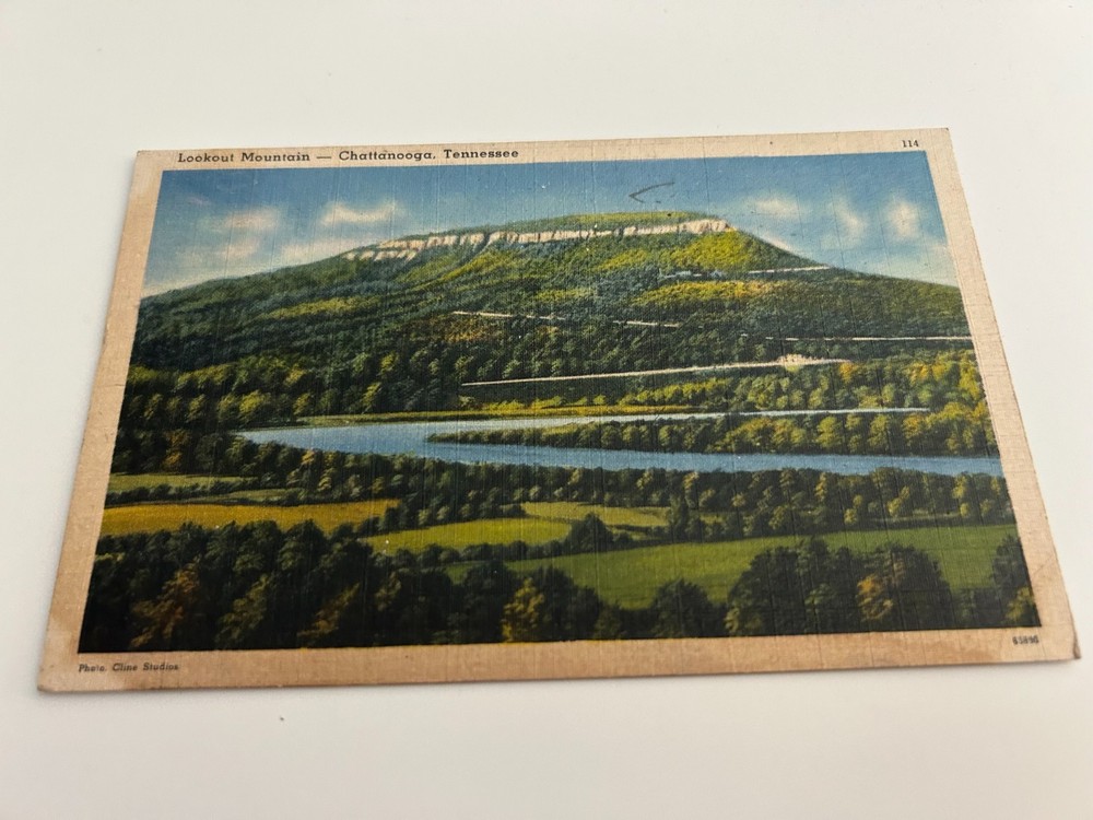 Scene at Lookout Mountain Chattanooga Tennessee TN Postcard