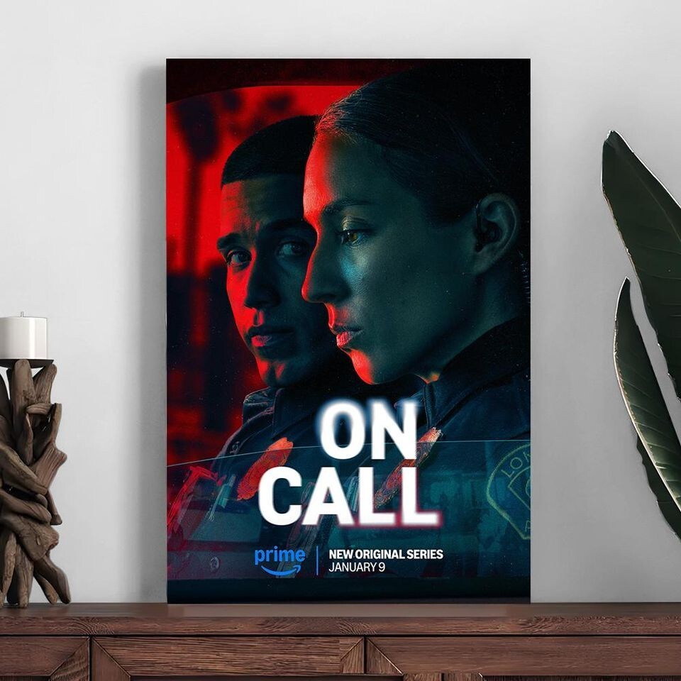 On Call 2025 Movie Poster - Home Decor Wall Art No Frame