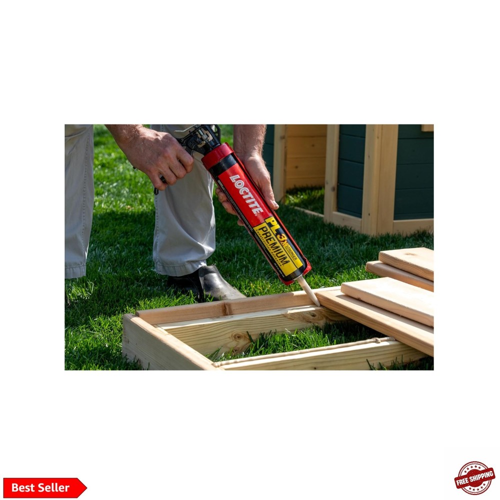 PL  Polyurethane Construction Adhesive, 10 fl oz Cartridge, 1 Pack - Versatil...