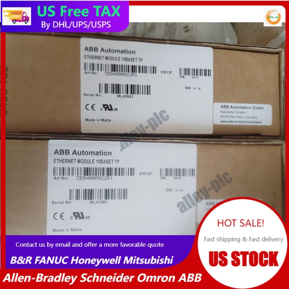 3BDH000022R1 ABB DCS EI813F Module Brand New in Box!Spot Goods Zy US Free TAX