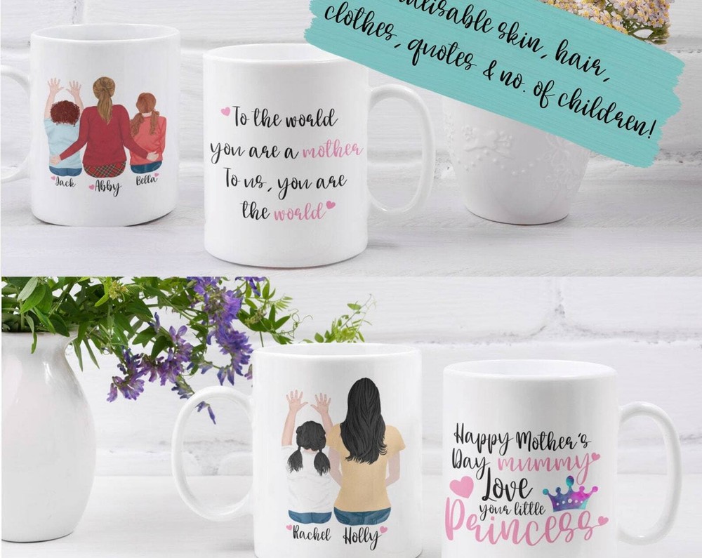 Mum & Children Mother's Day Mug