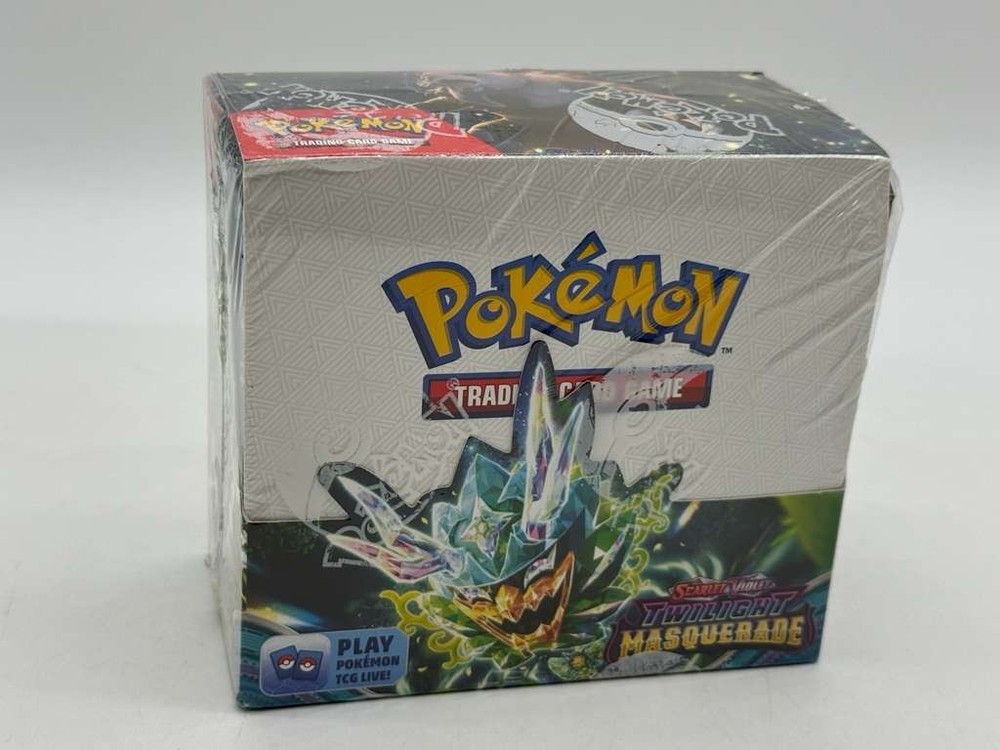 Pokemon TCG Twilight Masquerade Booster Box SEALED/NEWPROBSTEIN is actively accepting consignments !!