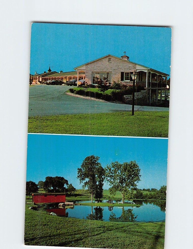 Postcard Willow Valley Motor Inn Willow Street Pennsylvania USA