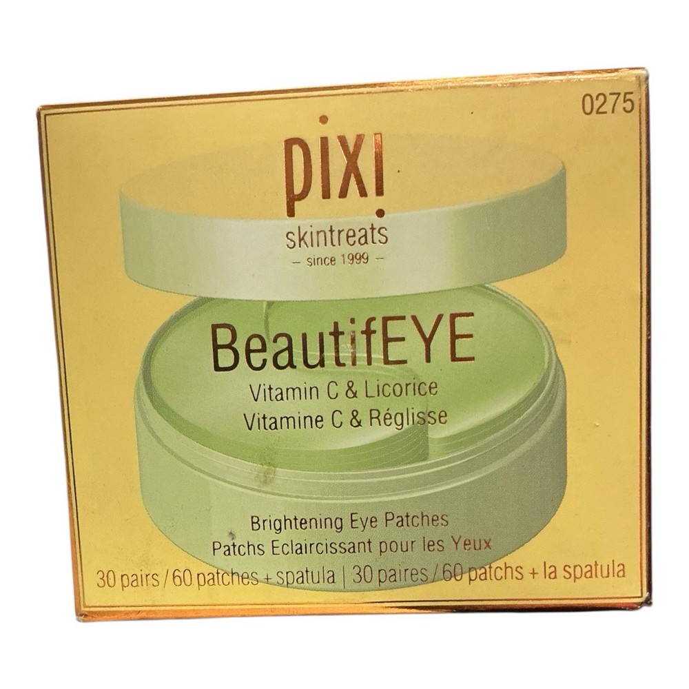 Pixi Vitamin C Brightening Eye Patches 60 Count for Dark Circles