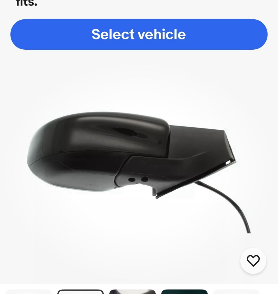 For Nissan Sentra 2013-2015 Door Mirror Passenger Side | Power | Heated