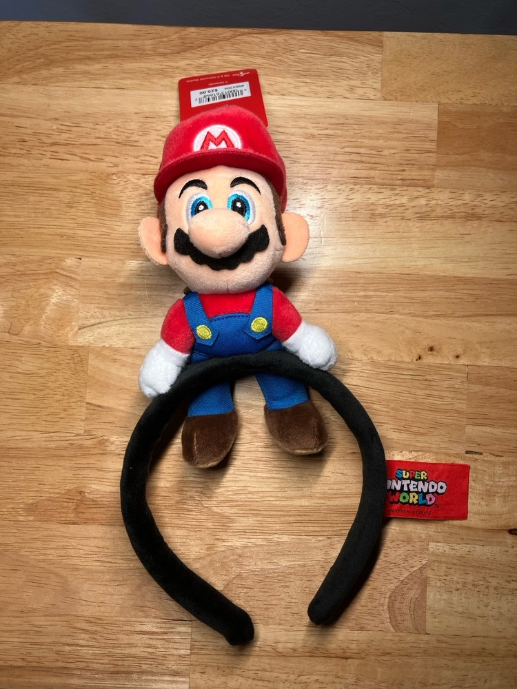 Super Nintendo World Mario Headband Universal Studios Hollywood