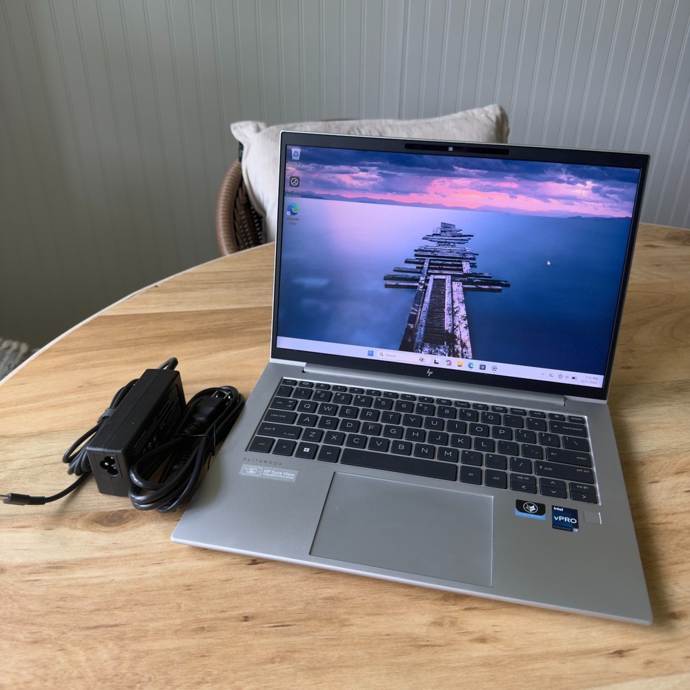 HP EliteBook 840 G9 14'' 512GB SSD Intel i7-1265U 32GB RAM w Charger - Wi 11 Pro
