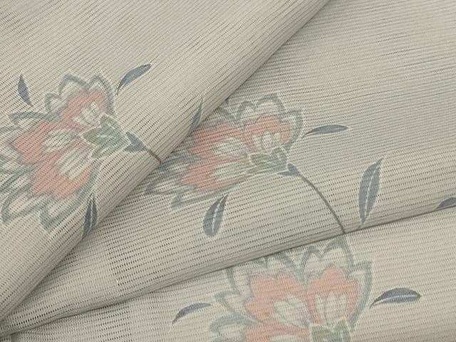 Heiwaya Silk Kimono Summer Small Pattern Flower Butterfly Used