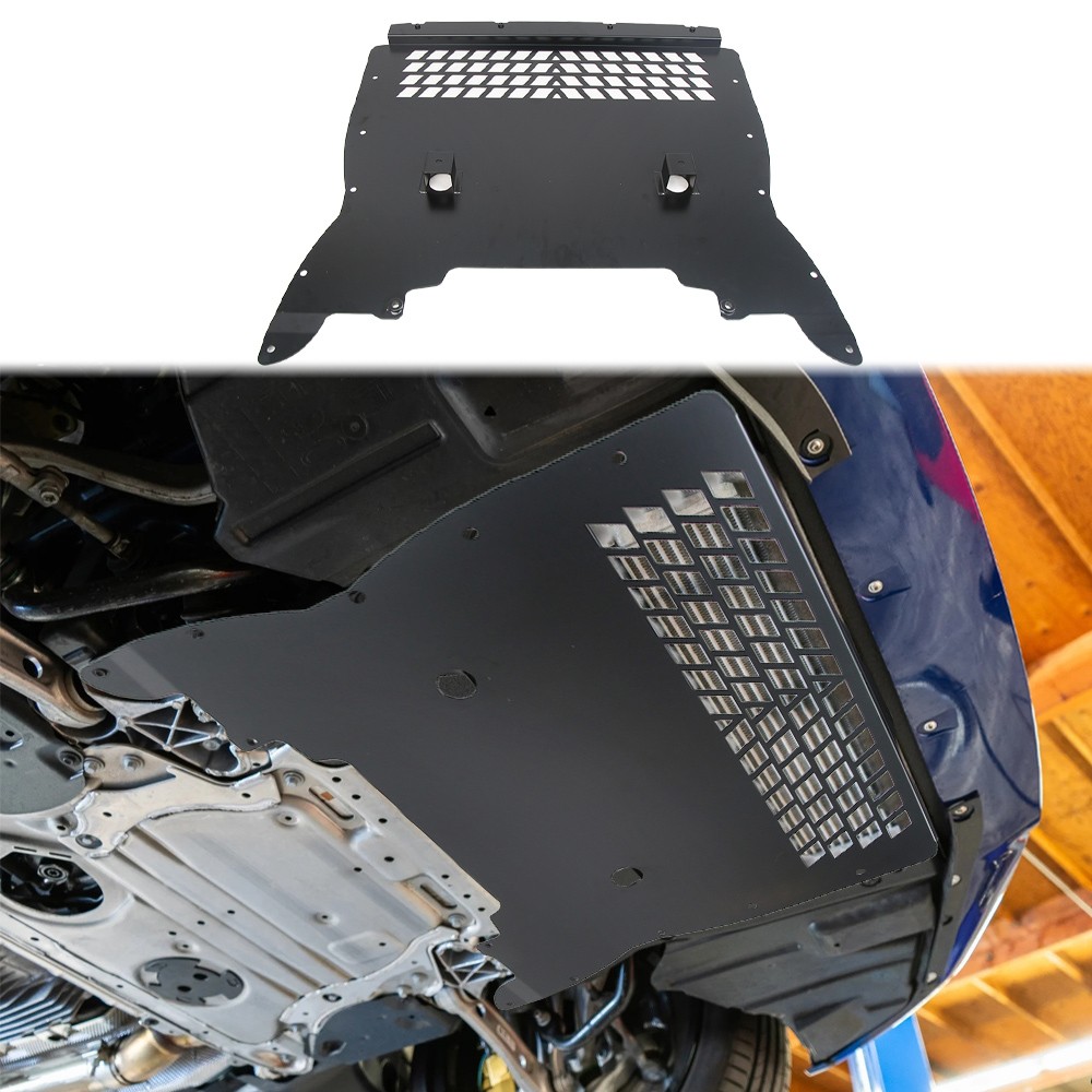 Oil Cooler Skid Plate Underhood Shield For 2018-2023 BMW M5 F90 4.4T Turbo