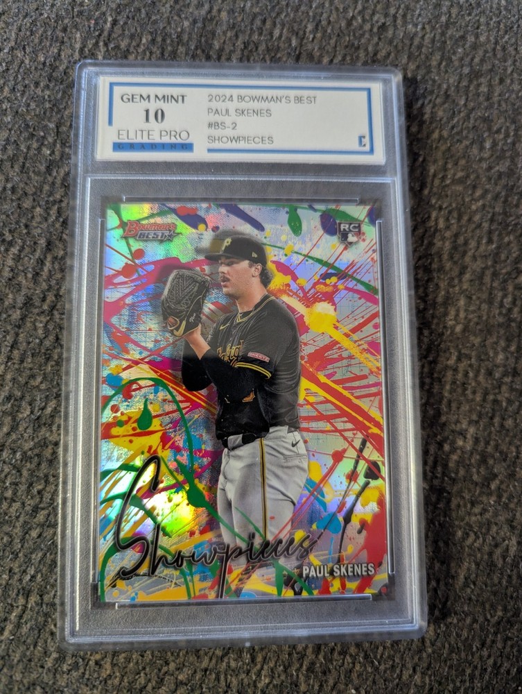 2024 Bowman's Best - Bowman Showpieces Paul Skenes #BS-2 (RC)
