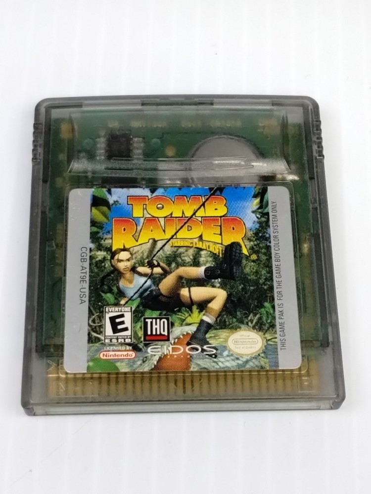 Tomb Raider Starring Lara Croft (Game Boy Color Advance) Cart Only Free Shipping