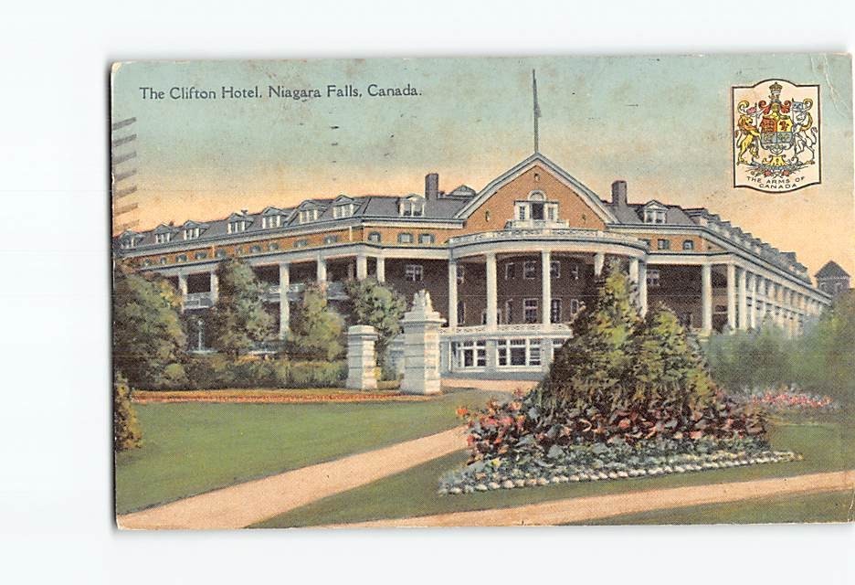 Postcard Clifton Hotel Niagara Falls Ontario Canada
