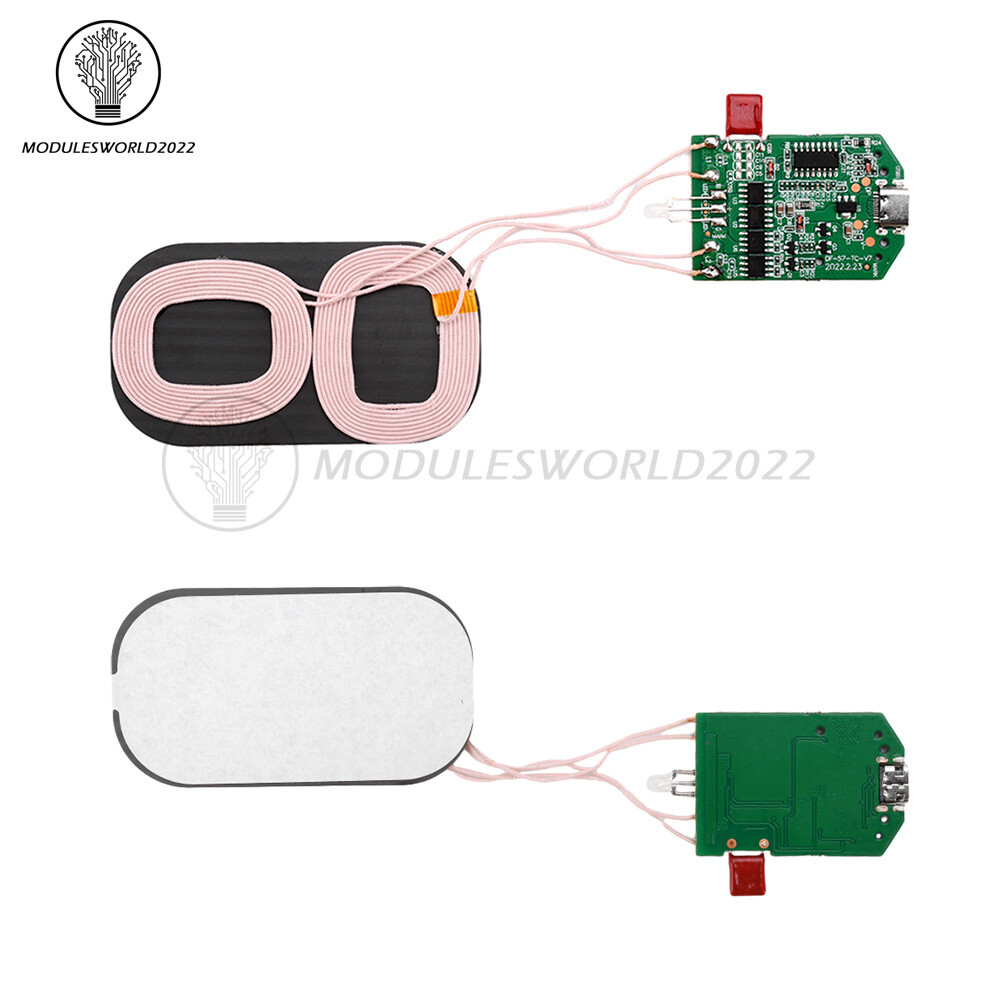 15W Dual Coil Wireless Charging Module Wireless Charger PCBA Board Fast Charging