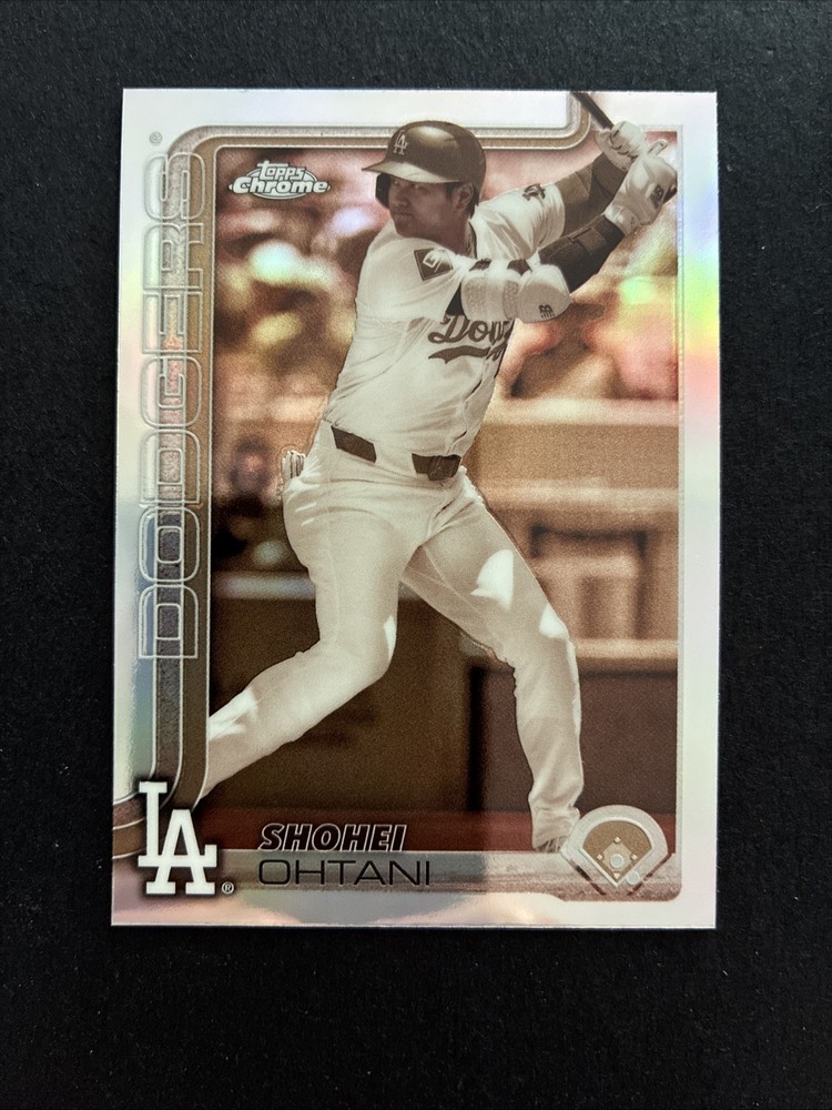 2025 Topps Chrome - Shohei Ohtani #1 Sepia Refractor