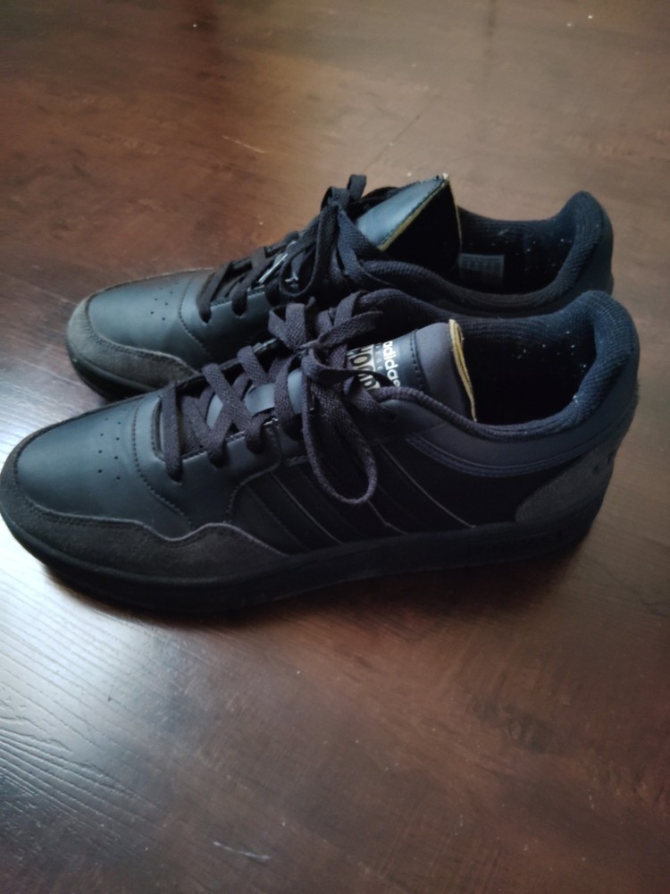 Adidas Hoops 3.0 Low Black Size 11 Mens