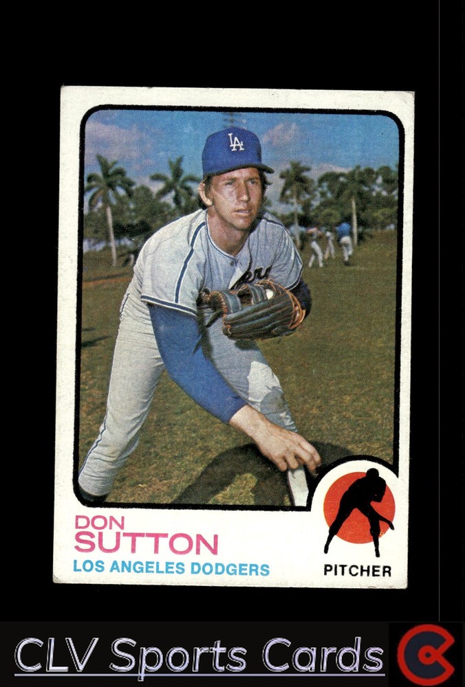 Don Sutton Los Angeles Dodgers Topps Baseball Card VG Condition