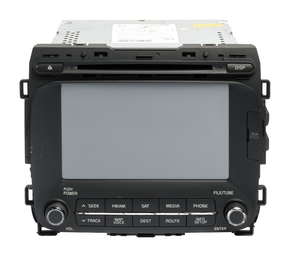 2014-2016 Kia Forte AM FM Radio Navigation Single Disc CD Player 96560-A7105WK