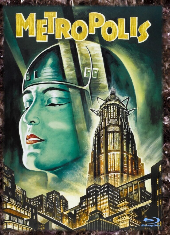 Metropolis 1927 Complete restored Film Extended version Blu-Ray 147 Minutes