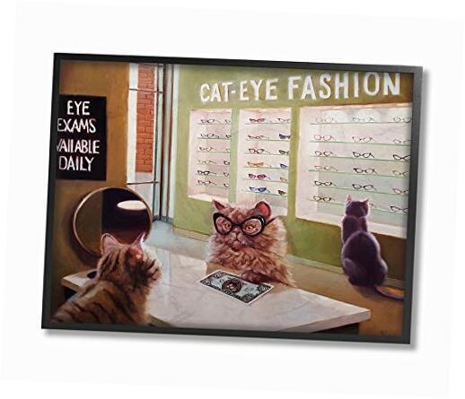 The Stupell Home Décor Collection Persian Cat Eye 20L