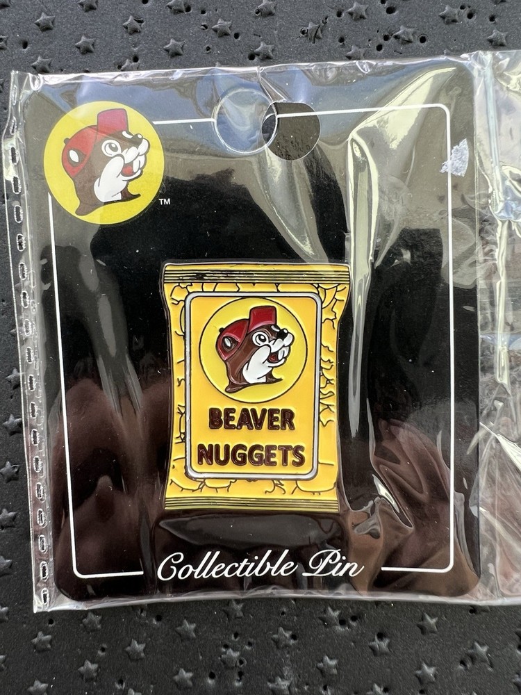 Buc-ee’s Travel Center Collectible Pin - Beaver Nuggets