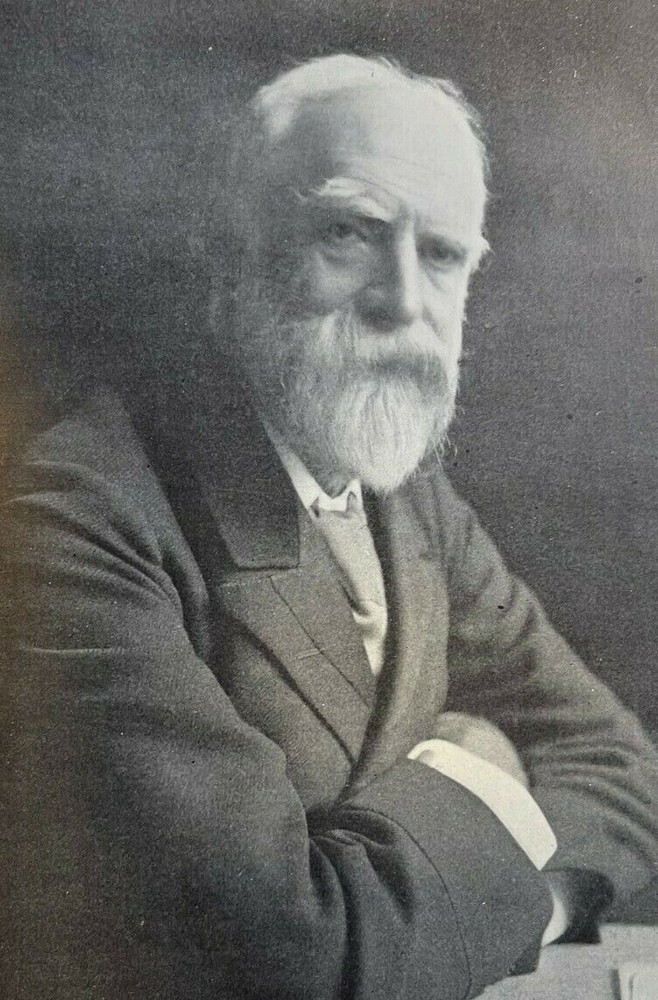 1907 Vintage Magazine Illustration Author Editor Politician James Bryce