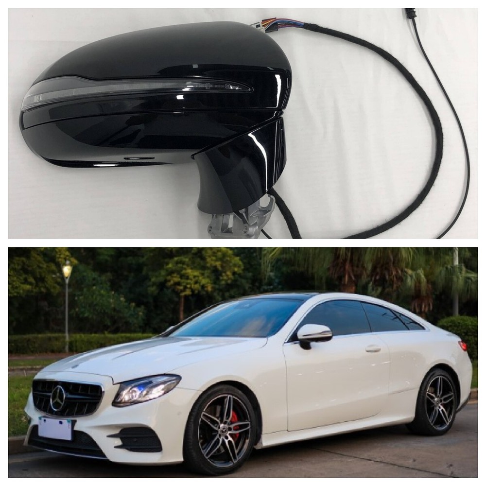 C238 Car Passenger Side Mirror For Mercedes Benz E coupe 2 Door Right Black
