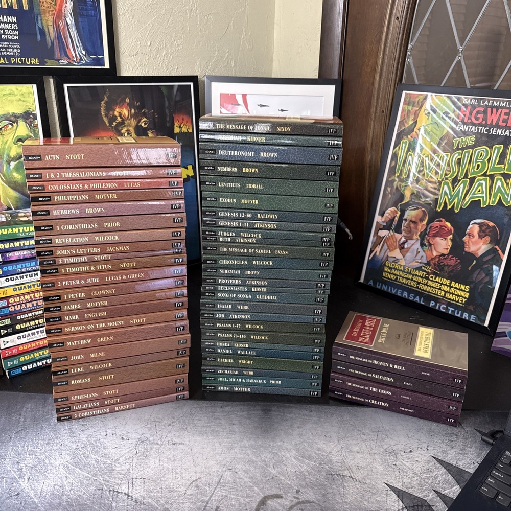 IVP Bible Commentary Set OLD & NEW Testament + THEMES 52 Volumes Paperbacks VG+