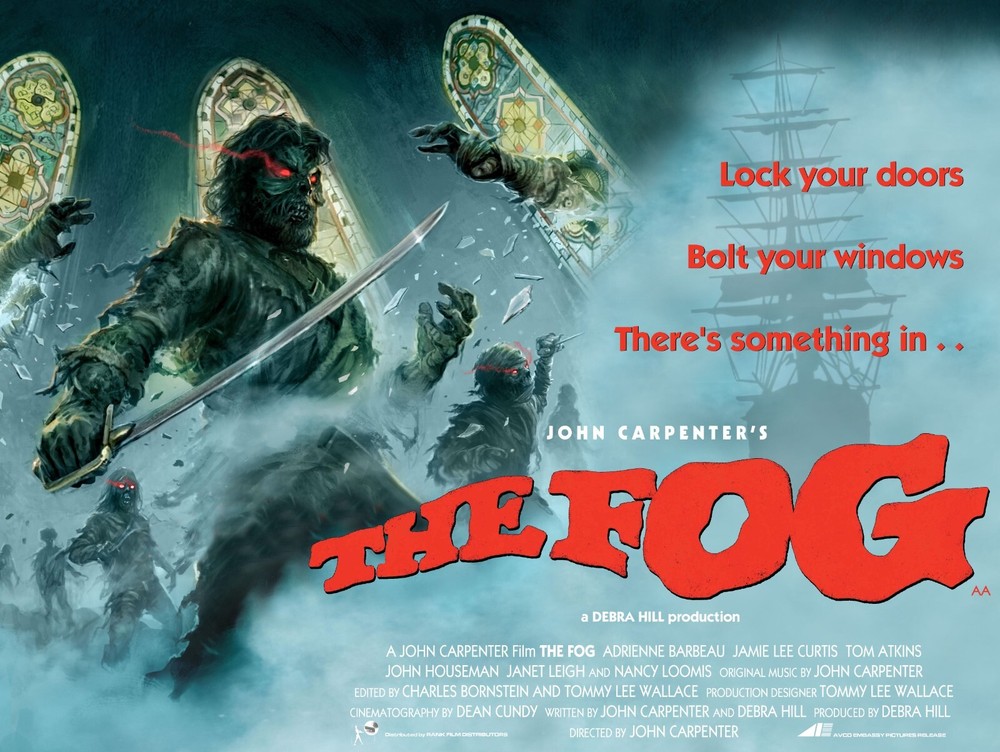 THE FOG 1980 quad poster print 30x40