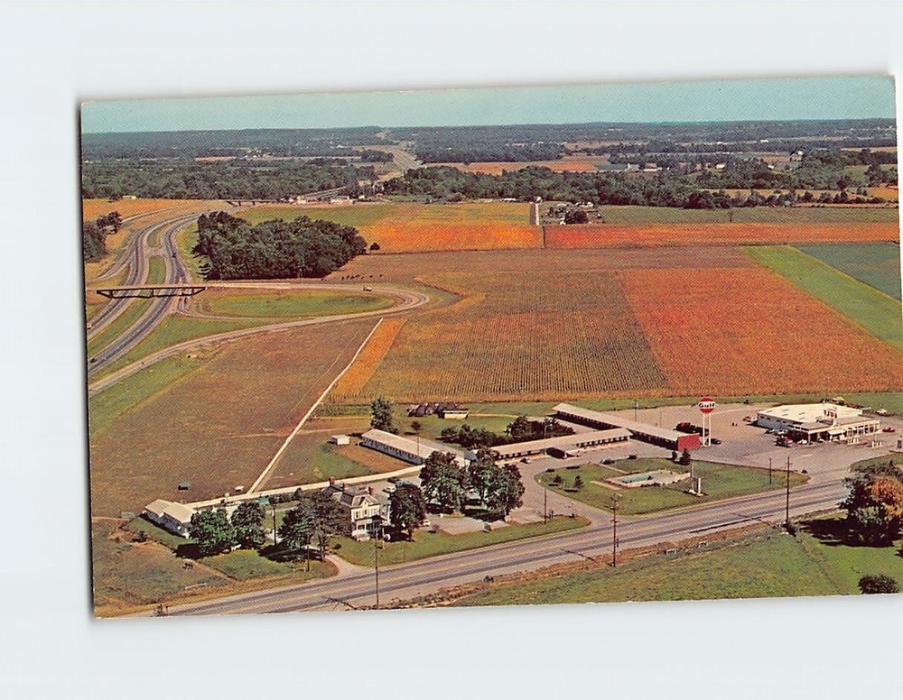 Postcard Homestead Inn Milan Ohio USA