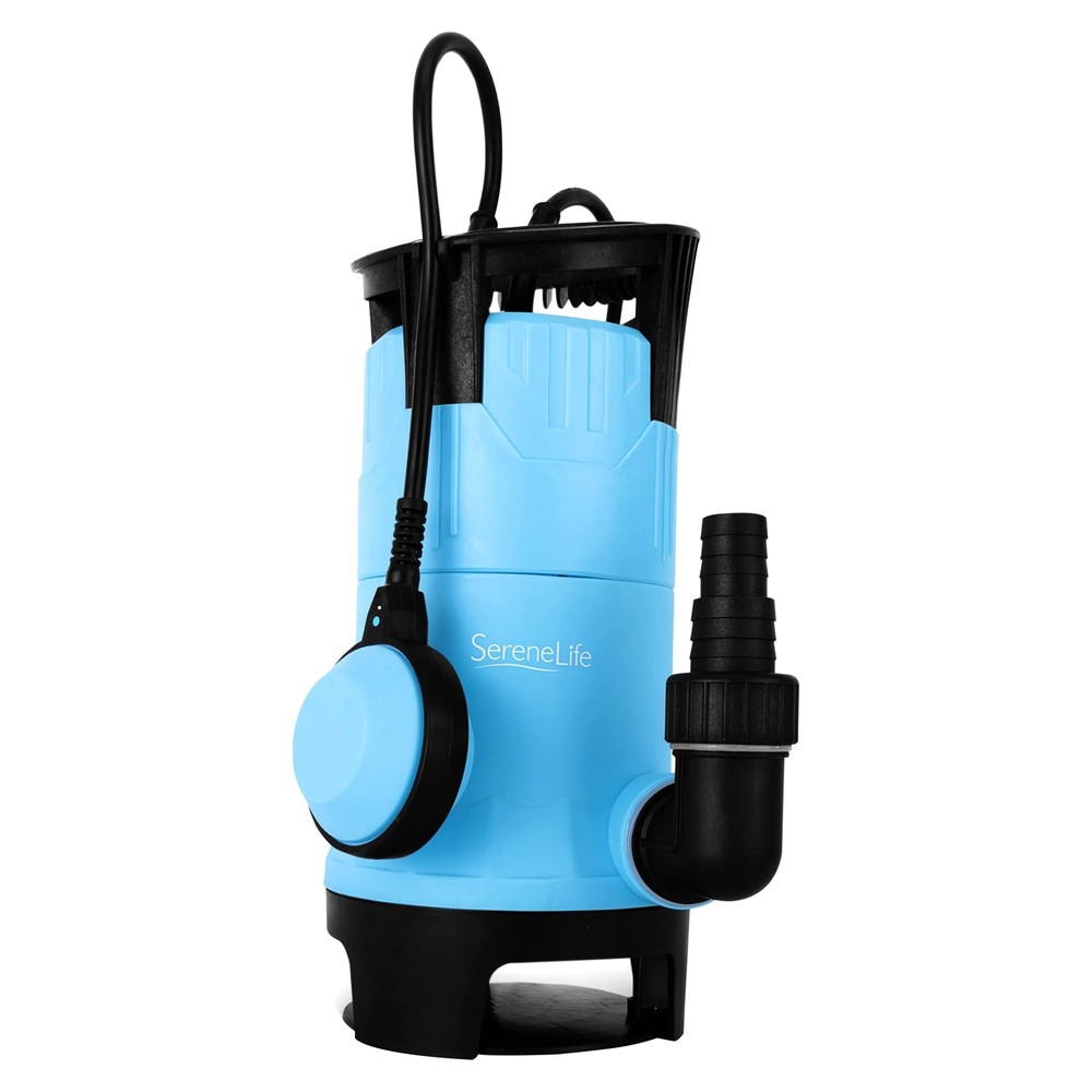 750W Sump Pump - Clean/Dirty Water Powerful Utility Pump w/ 1980 GPH, Auto Fl...