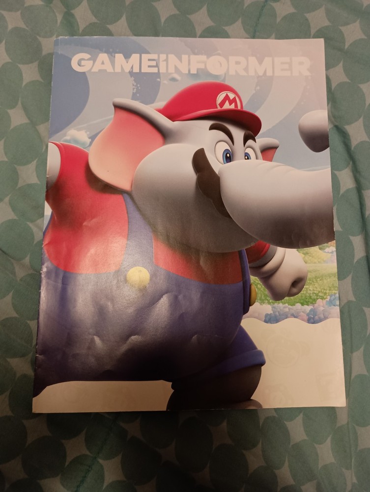 GAME INFORMER Magazine October 2023 Issue 360 Mario Wonder cover USED