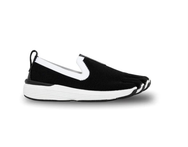Men's Peluva Miami Casual Loafer Minimalist Shoes Black/White 10 US 44 EU NWOB
