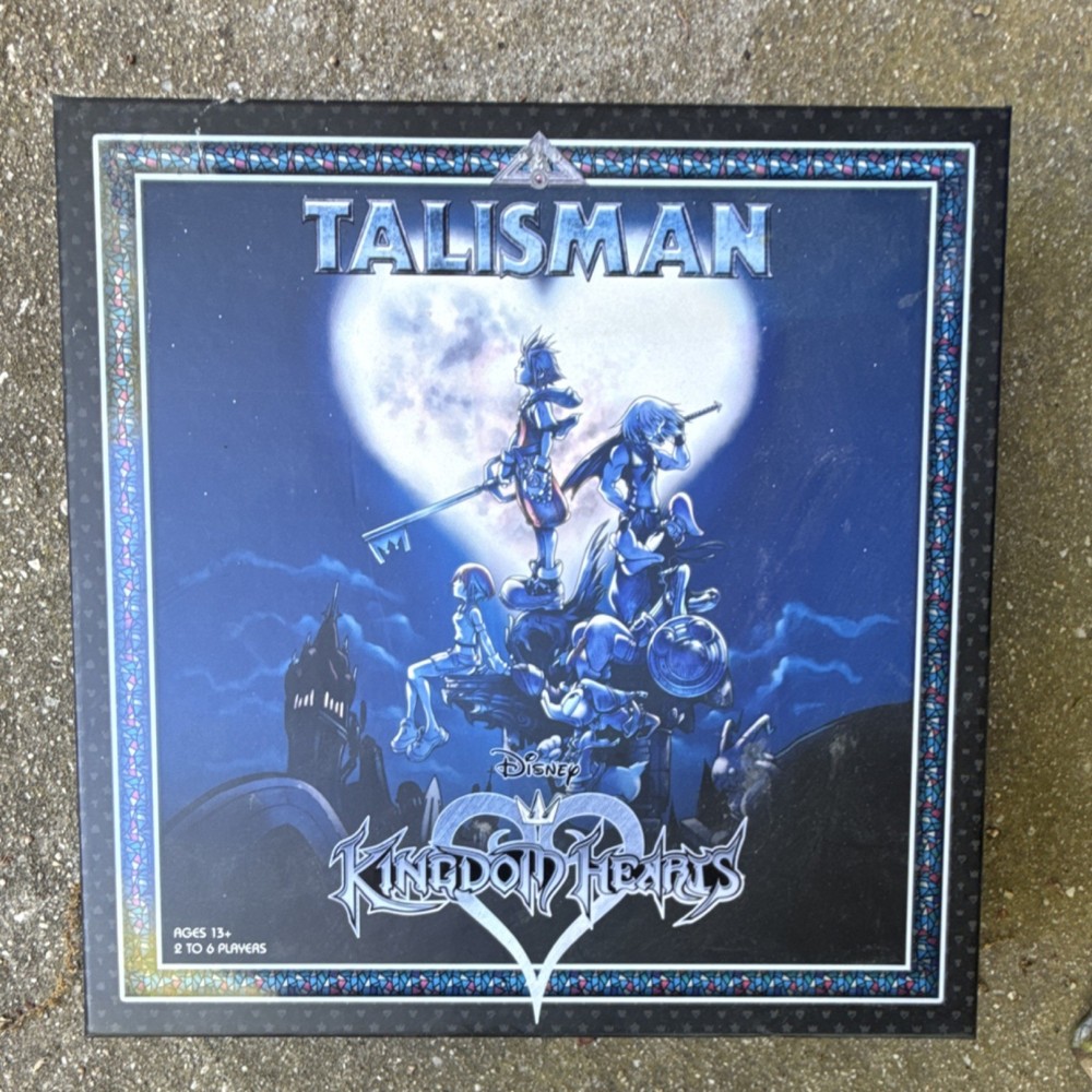 Games Workshop Talisman: Disney Kingdom Hearts Board Game 250+ pcs 2-6 13+