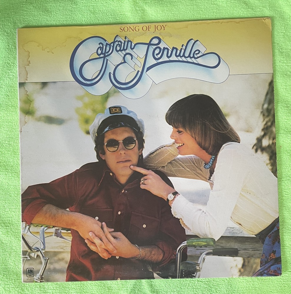 Captain & Tennille - Song of Joy   1976 LP Vinyl A&M Record Album   VG / VG