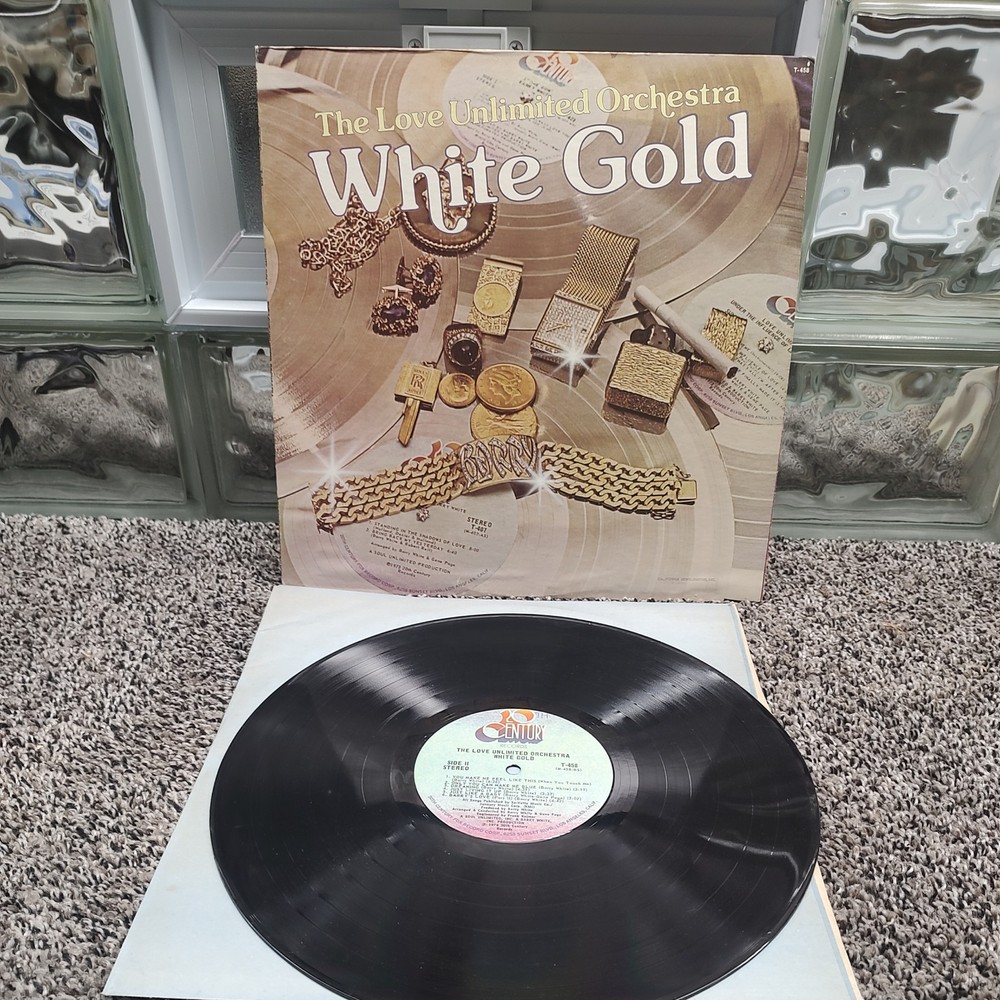 The Love Unlimited Orchestra White Gold Vinyl LP 1974 20th Century Record T-458